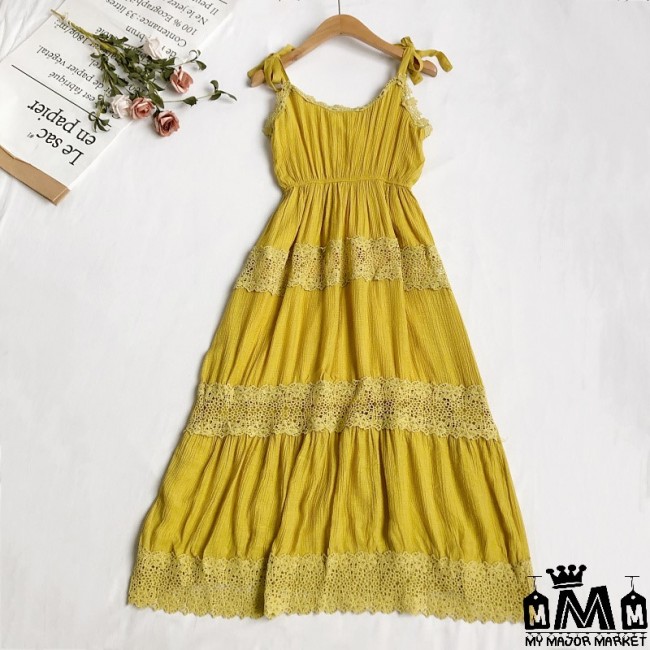 ROBE BOHÈME - BRETELLES & BRODERIES FLORALES - LIBRE COMME L'AIR 35,99 € | My Major Market ROBE BOHÈME - BRETELLES & BRODERIES FLORALES - LIBRE COMME L'AIR 35,99 € | My Major Market