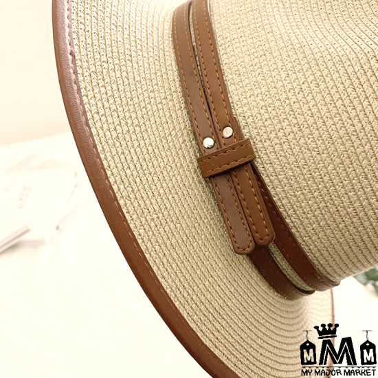 PANAMA - CHAPEAU DE PAILLE - LUXUEUX EN DOUBLE GALONS 40,99 € | My Major Market