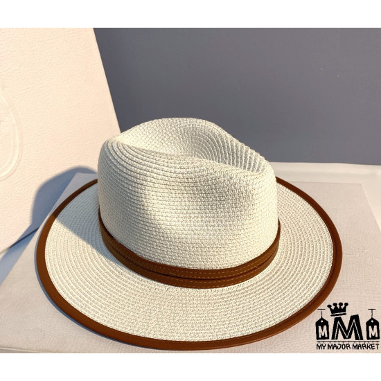 PANAMA - CHAPEAU DE PAILLE - LUXUEUX EN DOUBLE GALONS 40,99 € | My Major Market