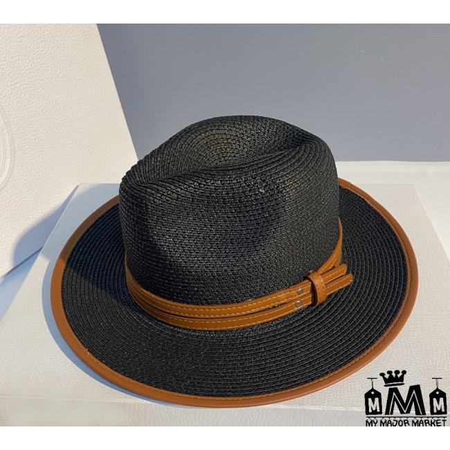 PANAMA - CHAPEAU DE PAILLE - LUXUEUX EN DOUBLE GALONS 40,99 € | My Major Market