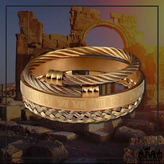 BRACELETS HOMME - 3 PIÈCES TITANE - ROME & CHIC 30.99 € | My Major Market