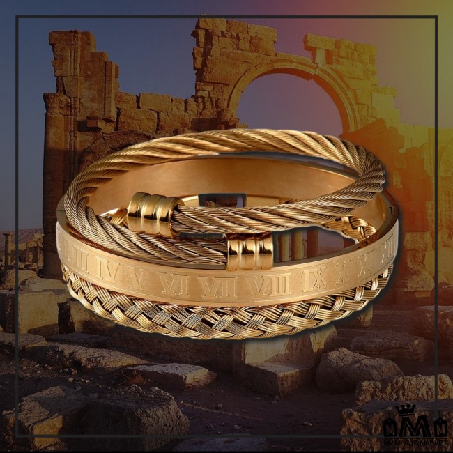 BRACELETS HOMME - 3 PIÈCES TITANE - ROME & CHIC 30.99 € | My Major Market BRACELETS HOMME - 3 PIÈCES TITANE - ROME & CHIC 30.99 € | My Major Market
