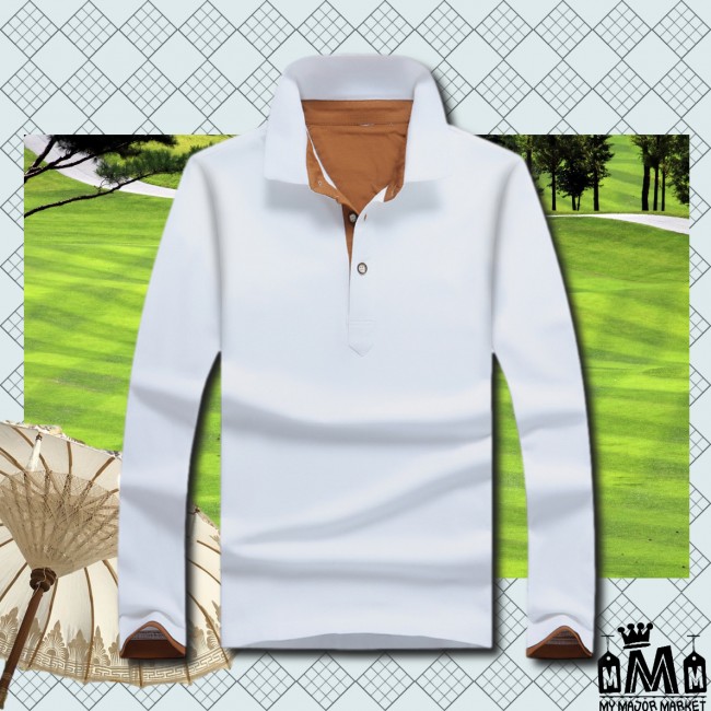 POLO MANCHES LONGUES - COTON & RAFFINÉ -  39,99 € | My Major Market