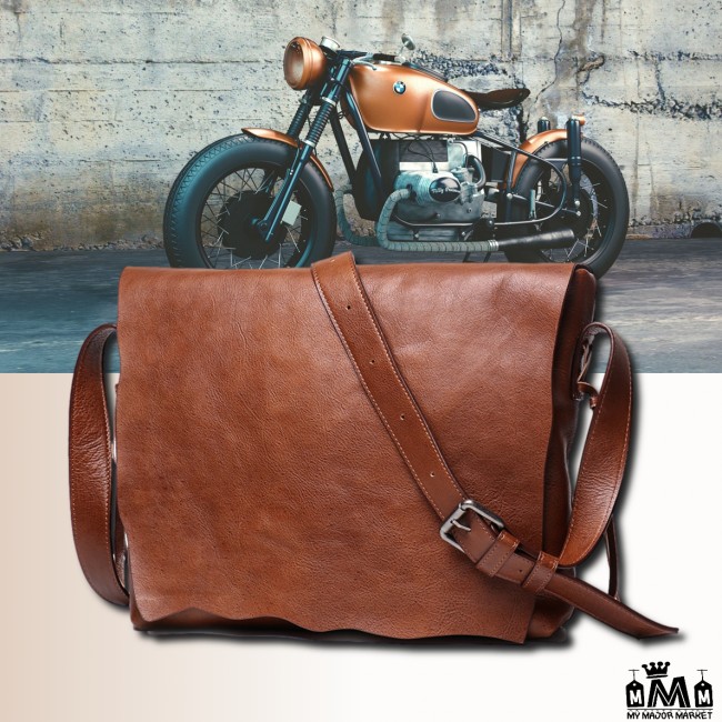 SAC BANDOULIÈRE POUR HOMME - CUIR VÉRITABLE - ARTISANALE 219,99 € | My Major Market SAC BANDOULIÈRE POUR HOMME - CUIR VÉRITABLE - ARTISANALE 219,99 € | My Major Market