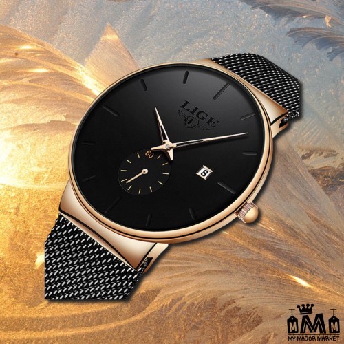 MONTRE BRACELET - MOUVEMENT JAPONAIS - LUXE ET MAILLE MILANAISE 129,99 € | My Major Market