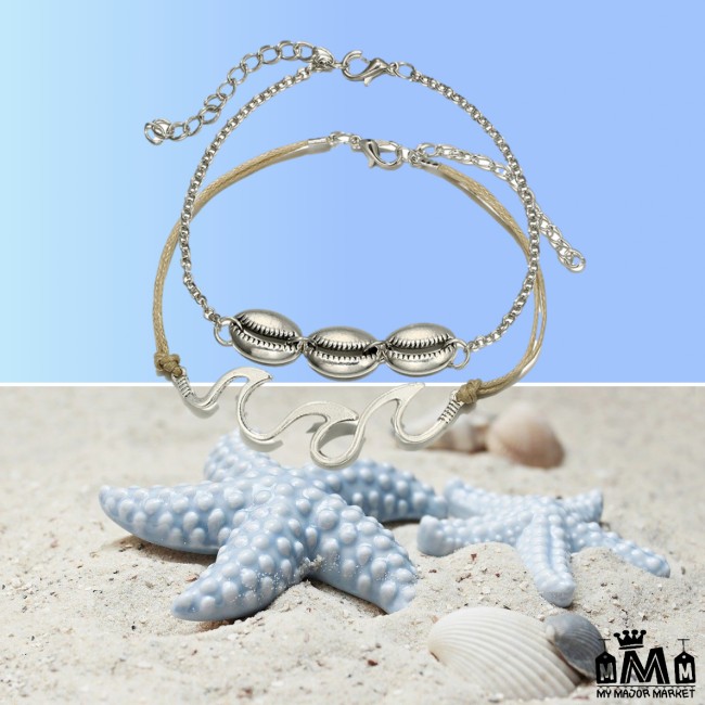 Bracelet Cheville Coquillage