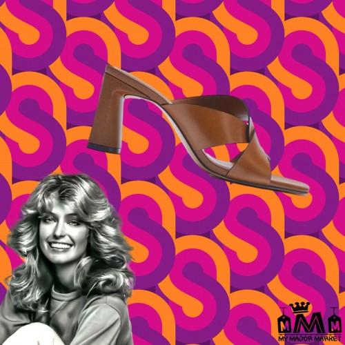 MULES CROISÉES - CUIR & BOUTS CARRÉS - TALONS HAUTS - 64,99 € | My Major Market