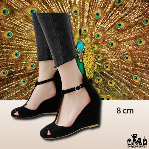 SANDALES COMPENSÉES - BOUTS OUVERTS - GLAMOUR & BICOLORE 75,99 € | My Major Market