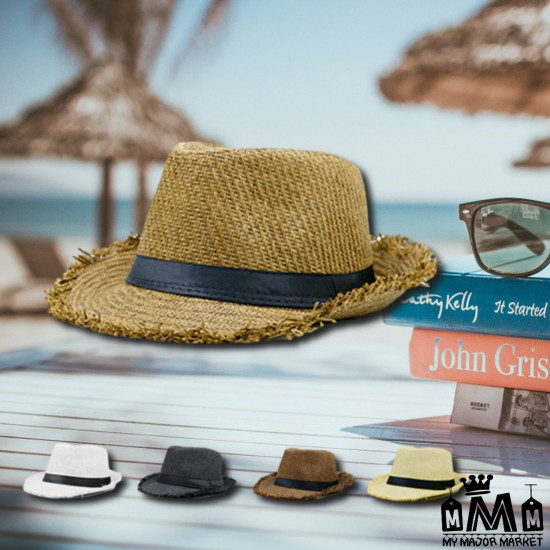 CHAPEAU TRILBY - PAILLE NATURELLE - SAISON 2021 31,99 € | My Major Market