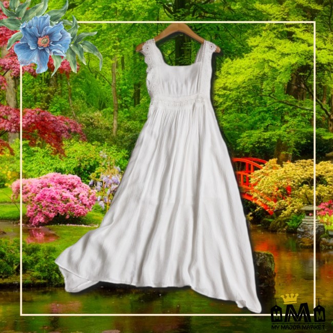 ROBE BOHÈME - BRETELLES EN DENTELLES - UN AIR DE TENDRESSE - SAISON 2021 35,99 € | My Major Market ROBE BOHÈME - BRETELLES EN DENTELLES - UN AIR DE TENDRESSE - SAISON 2021 35,99 € | My Major Market