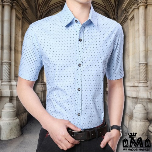 CHEMISE HOMME - CINTRÉE - MANCHES COURTES - IMPRIMÉS 30,99 € | My Major Market