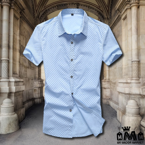 CHEMISE HOMME - CINTRÉE - MANCHES COURTES - IMPRIMÉS 30,99 € | My Major Market