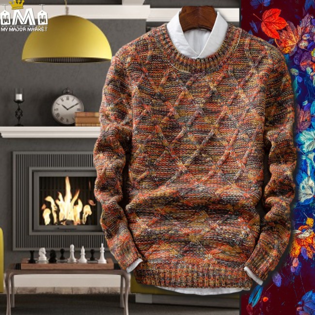 PULL POUR HOMME - LOSANGES EN RELIEF - LAINE & COTON 50,99 € | My Major Market PULL POUR HOMME - LOSANGES EN RELIEF - LAINE & COTON 50,99 € | My Major Market