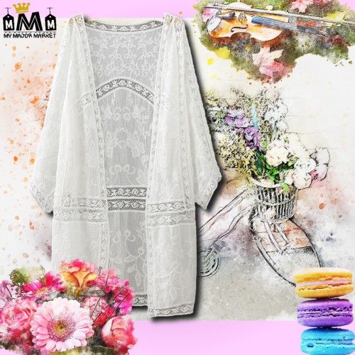 KIMONO - DENTELLE & CROCHET - SAISON ÉTÉ 35,99 € | My Major Market