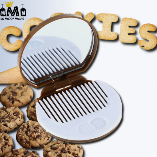 PEIGNE & MIROIR DE POCHE - COOKIE 13,99 € | My Major Market