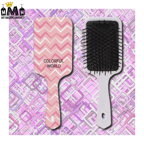 BROSSE PADDLE POUR CHEVEUX - DESIGN FUN 15,99 € | My Major Market