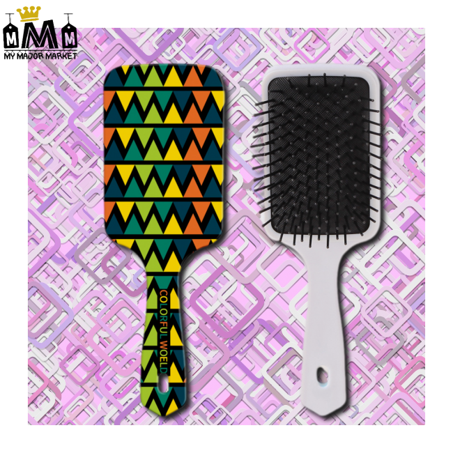 BROSSE PADDLE POUR CHEVEUX - DESIGN FUN 15,99 € | My Major Market