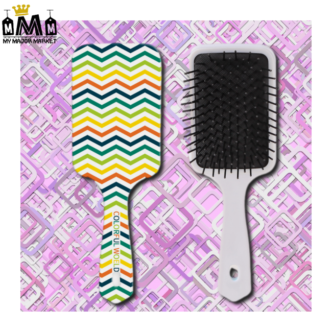 BROSSE PADDLE POUR CHEVEUX - DESIGN FUN 15,99 € | My Major Market