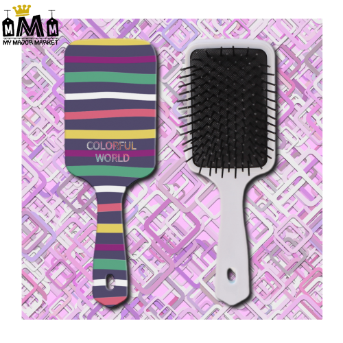 BROSSE PADDLE POUR CHEVEUX - DESIGN FUN 15,99 € | My Major Market