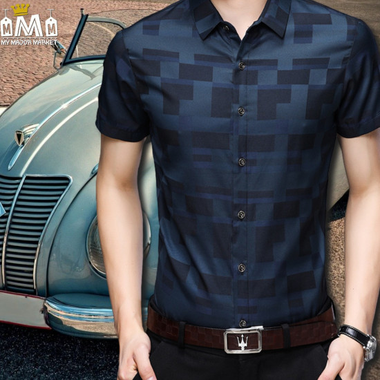 CHEMISE RÉTRO CHIC POUR HOMME - 100 % COTON 25,99 € | My Major Market