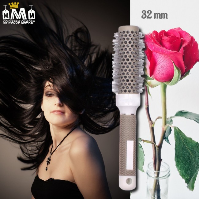 BROSSE RONDE EN CÉRAMIQUE - BRILLANCE & VOLUME 18,99 € | My Major Market