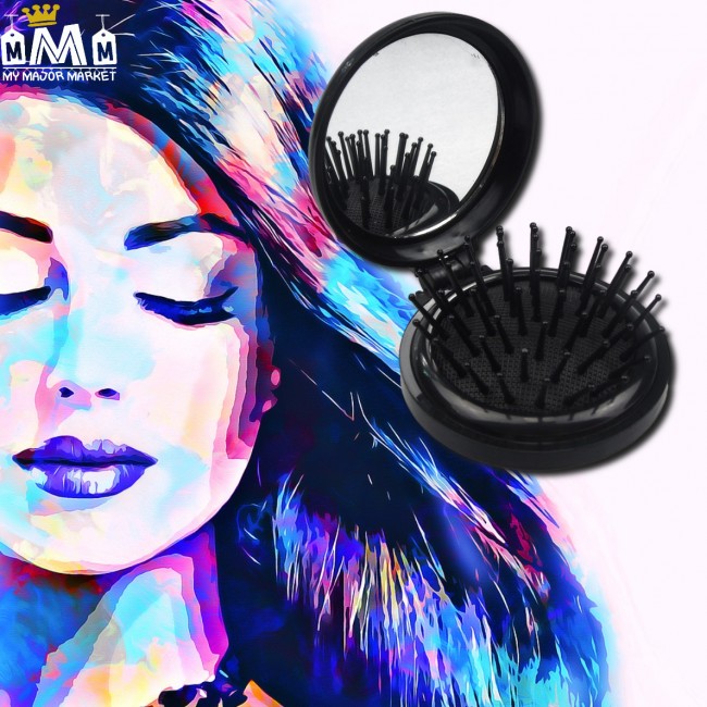 MINI-BROSSE & MIROIR DE POCHE 12,99 € | My Major Market