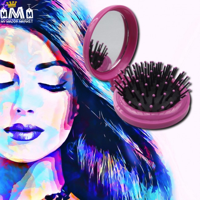 MINI-BROSSE & MIROIR DE POCHE 12,99 € | My Major Market