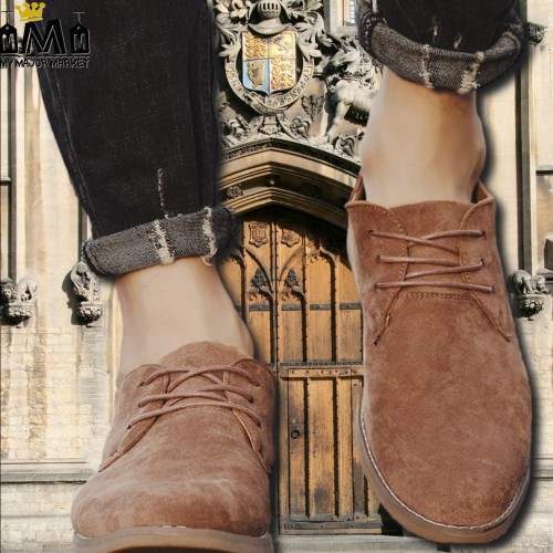 DERBY POUR HOMME - CUIR SUÉDÉ VÉRITABLE - STYLE CASUAL 72,99 € | My Major Market
