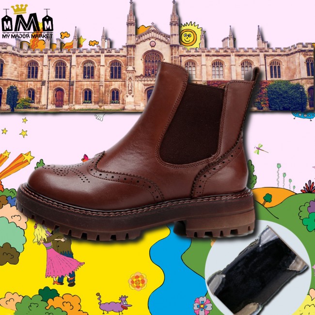 BOTTINES POUR FEMME - BROGUES EN PLATEFORME - 100 % CUIR 127,99 € | My Major Market BOTTINES POUR FEMME - BROGUES EN PLATEFORME - 100 % CUIR 127,99 € | My Major Market