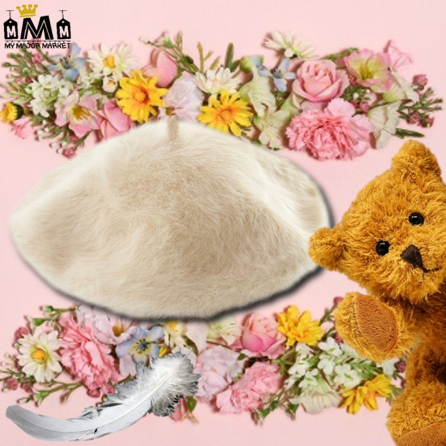 BÉRET POUR FEMME - ANGORA 25,99 € | My Major Market BÉRET POUR FEMME - ANGORA 25,99 € | My Major Market