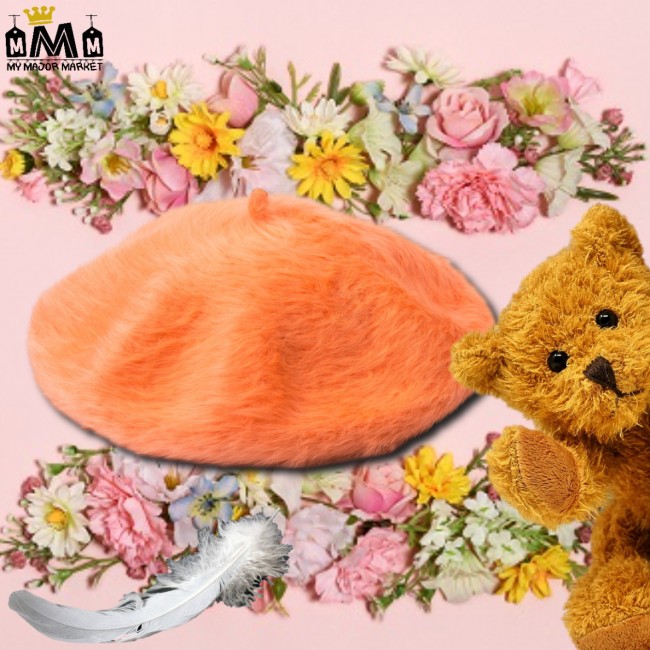 BÉRET POUR FEMME - ANGORA 25,99 € | My Major Market BÉRET POUR FEMME - ANGORA 25,99 € | My Major Market