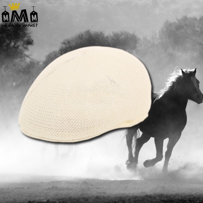 CHAPEAU POUR HOMME - BÉRET PLAT EN LIN - SAISONS PRINTEMPS-ÉTÉ 25,99 € | My Major Market