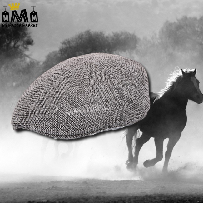 CHAPEAU POUR HOMME - BÉRET PLAT EN LIN - SAISONS PRINTEMPS-ÉTÉ 25,99 € | My Major Market CHAPEAU POUR HOMME - BÉRET PLAT EN LIN - SAISONS PRINTEMPS-ÉTÉ 25,99 € | My Major Market