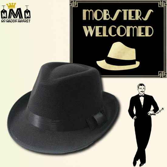 CHAPEAU TRILBY - LAINE - CHICAGO STYLE 39,99 € | My Major Market
