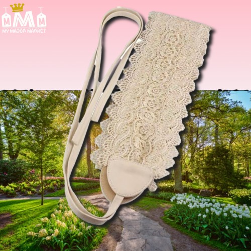 CEINTURE LARGE POUR FEMME - DENTELLE 25,99 € | My Major Market