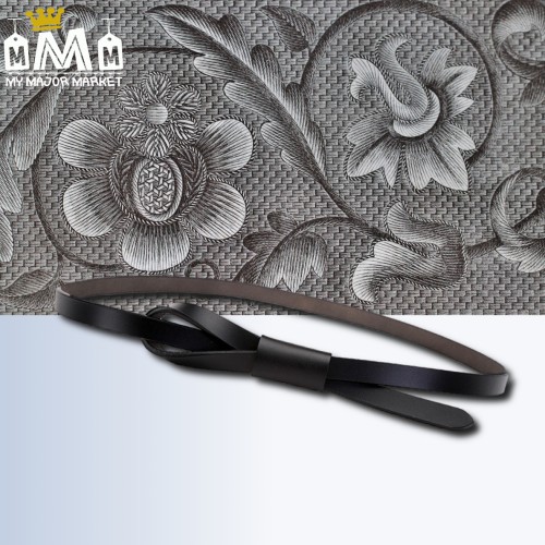 CEINTURE FINE POUR FEMME - 100% CUIR 19,99 € | My Major Market