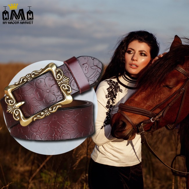 CEINTURE POUR FEMME - 100% CUIR - WESTERN GIRL 29,99 € | My Major Market CEINTURE POUR FEMME - 100% CUIR - WESTERN GIRL 29,99 € | My Major Market