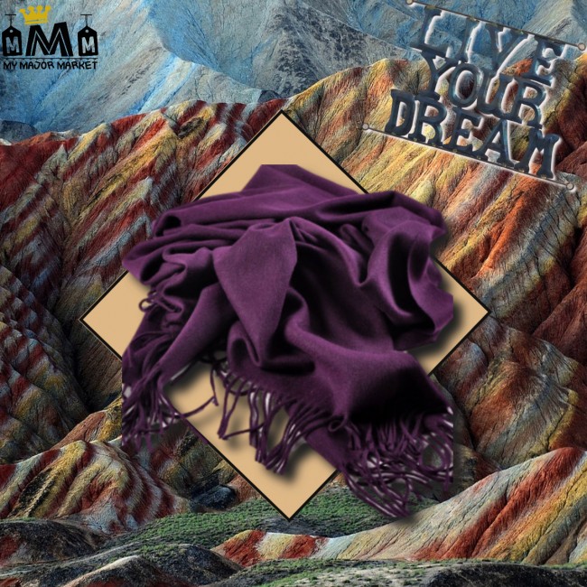 ÉCHARPE EN CACHEMIRE - TAILLE UNIQUE - LUXE EN DOUCEUR 73,99 € | My Major Market ÉCHARPE EN CACHEMIRE - TAILLE UNIQUE - LUXE EN DOUCEUR 73,99 € | My Major Market