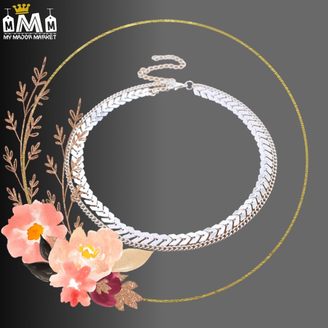 COLLIER FEMME - RAS DE COU - 2 CHAÎNES 15,99 € | My Major Market COLLIER FEMME - RAS DE COU - 2 CHAÎNES 15,99 € | My Major Market
