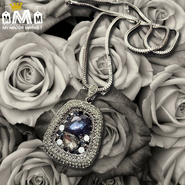 SAUTOIR FEMME - PENDENTIF CRISTAL 25,99 € | My Major Market SAUTOIR FEMME - PENDENTIF CRISTAL 25,99 € | My Major Market