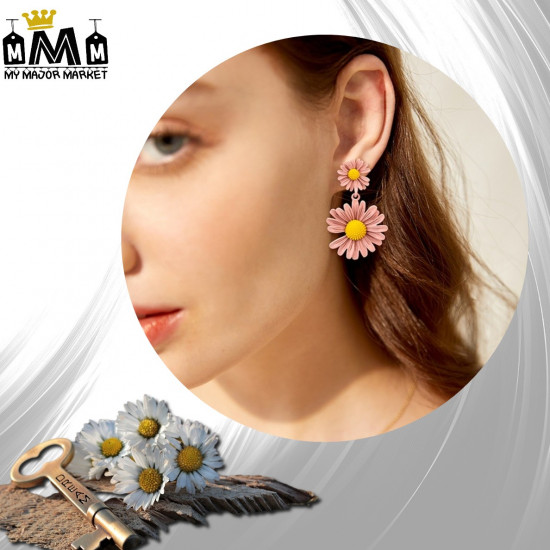 BOUCLES D'OREILLES FEMME - DOUCES MARGUERITES 32,99 € | My Major Market