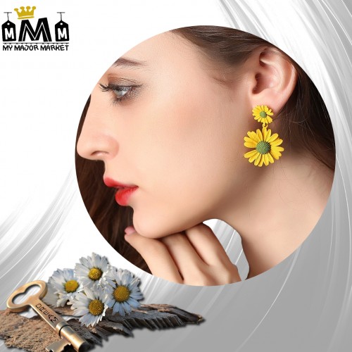 BOUCLES D'OREILLES FEMME - DOUCES MARGUERITES 32,99 € | My Major Market