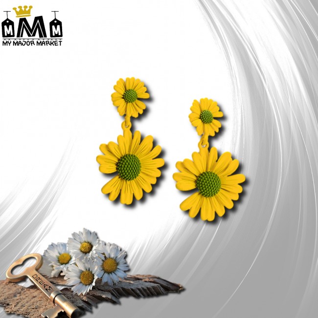 BOUCLES D'OREILLES FEMME - DOUCES MARGUERITES 32,99 € | My Major Market BOUCLES D'OREILLES FEMME - DOUCES MARGUERITES 32,99 € | My Major Market