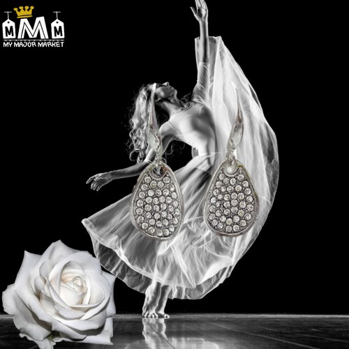 PARURE FEMME - 3 PIÈCES - GOUTTES & STRASS 35.99 € | My Major Market