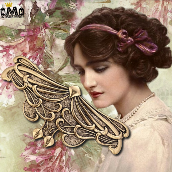 BARRETTES À CHEVEUX FEMME - ART NOUVEAU 17,99 € | My Major Market