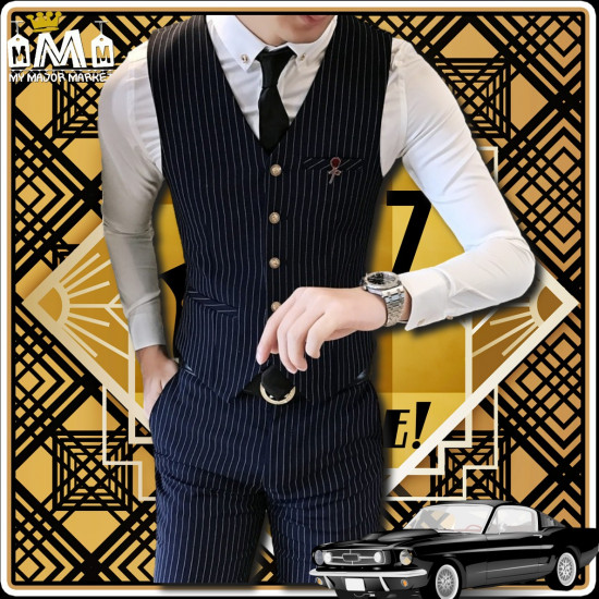 GILET POUR HOMME SANS MANCHES - STYLE CLASSIQUE • 39,99 €