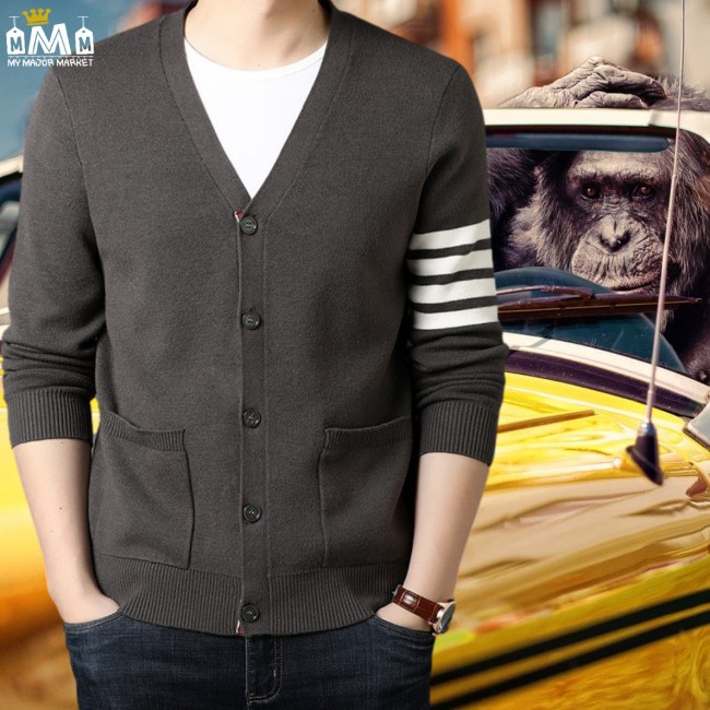 CARDIGAN VINTAGE HOMME - MANCHES LONGUES - I LOVE STRIPES 53,99 € | My Major Market