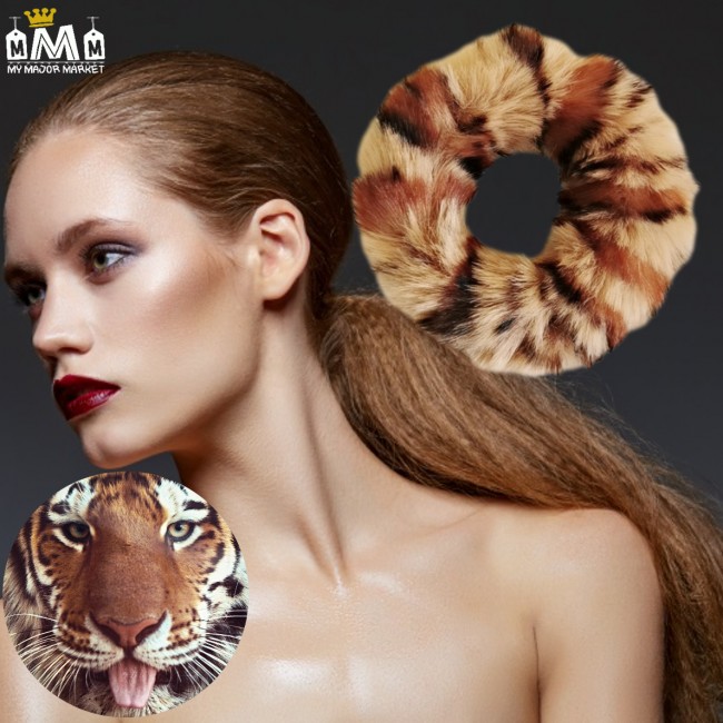 ÉLASTIQUE FEMME - CHOUCHOU MOTIF TIGRE 13,99 € | My Major Market ÉLASTIQUE FEMME - CHOUCHOU MOTIF TIGRE 13,99 € | My Major Market