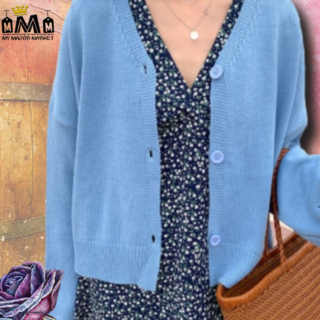 GILET POUR FEMME - MANCHES LONGUES - MAILLES 42,99 € | My Major Market GILET POUR FEMME - MANCHES LONGUES - MAILLES 42,99 € | My Major Market