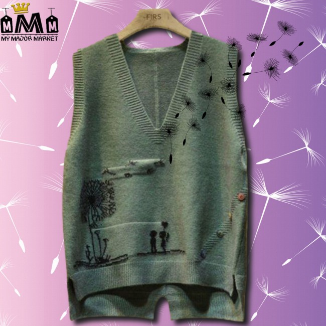 PULL SANS MANCHES - FLEUR AU VENT 31,99 € | My Major Market PULL SANS MANCHES - FLEUR AU VENT 31,99 € | My Major Market